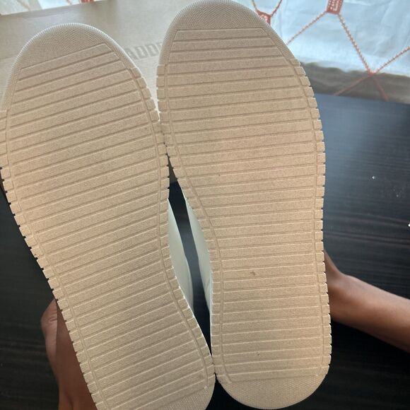 Steve Madden Women's Rocket Sneaker Size 10 White Platform Lace Up 2" Heel - Picture 8 of 9